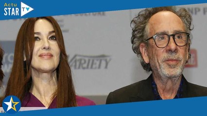 Monica Bellucci amoureuse  comment l'actrice gère t elle sa relation à distance avec Tim Burton