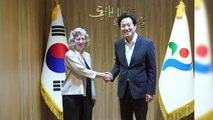 [서울] 오세훈, 유엔환경계획 사무총장 접견...대기질 개선 협력 논의 / YTN
