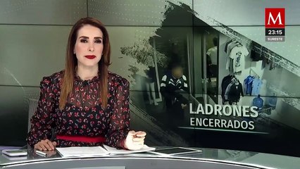 Empleada de una tienda de ropa deja a dos ladrones encerrados en Durango.