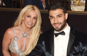 Britney Spears' estranged husband Sam Asghari joined striking actors on a picket line in Los Angeles