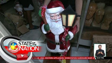 Christmas display na gawa sa paper mache, ibinebenta na sa Paete, Laguna | SONA