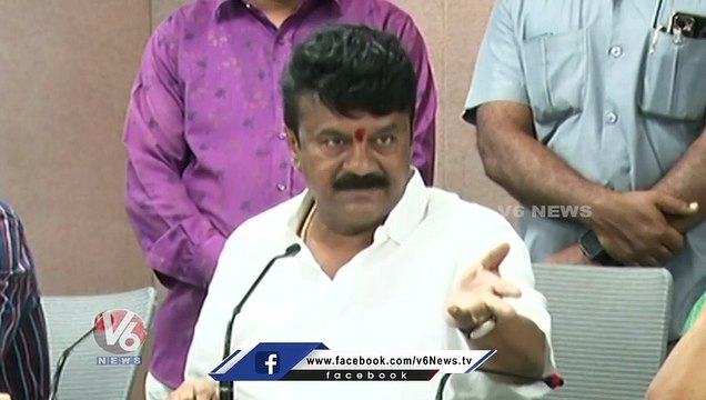 Minister Talasani Srinivas Yadav Fires On V6 Reporter _ V6 News (2)