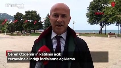 Ceren Özdemir'in katilinin açık cezaevine alındığı iddiasına avukatından açıklama