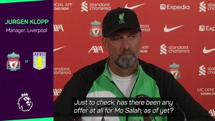 No offer yet for Salah - Klopp