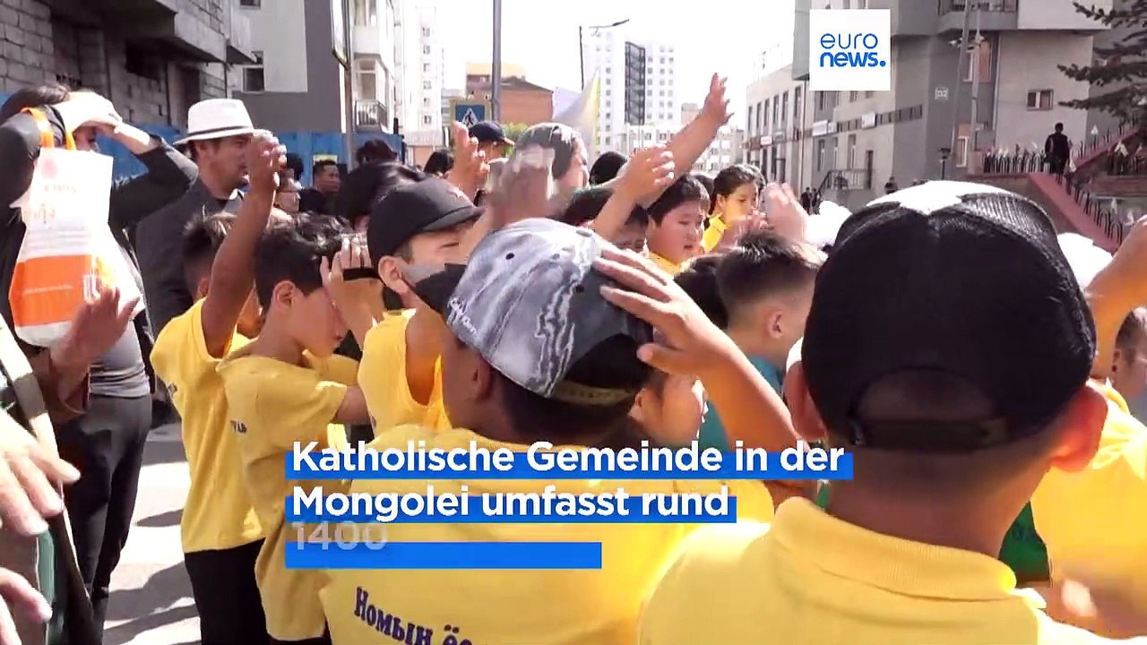 Papst in der Mongolei: „Ein seltenes Vergnügen“
