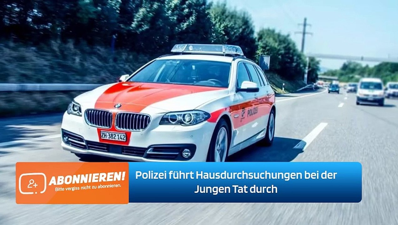 Polizei führt Hausdurchsuchungen bei der Jungen Tat durch