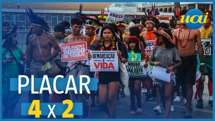 STF abre maioria parcial a favor dos indígenas sobre marco temporal