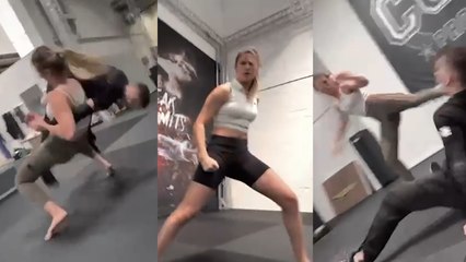 Watch Charlize Theron’s STUNT DOUBLE in Action