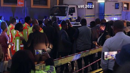 South Africa's Ramaphosa visits site of fire that killed more than 70