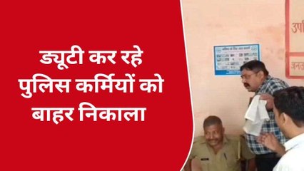 हापुड़: वकीलों में बढ़ रहा आक्रोश, लाठी चार्ज के विरोध में पुलिसकर्मियों को किया अपने ठिकाने से बाहर