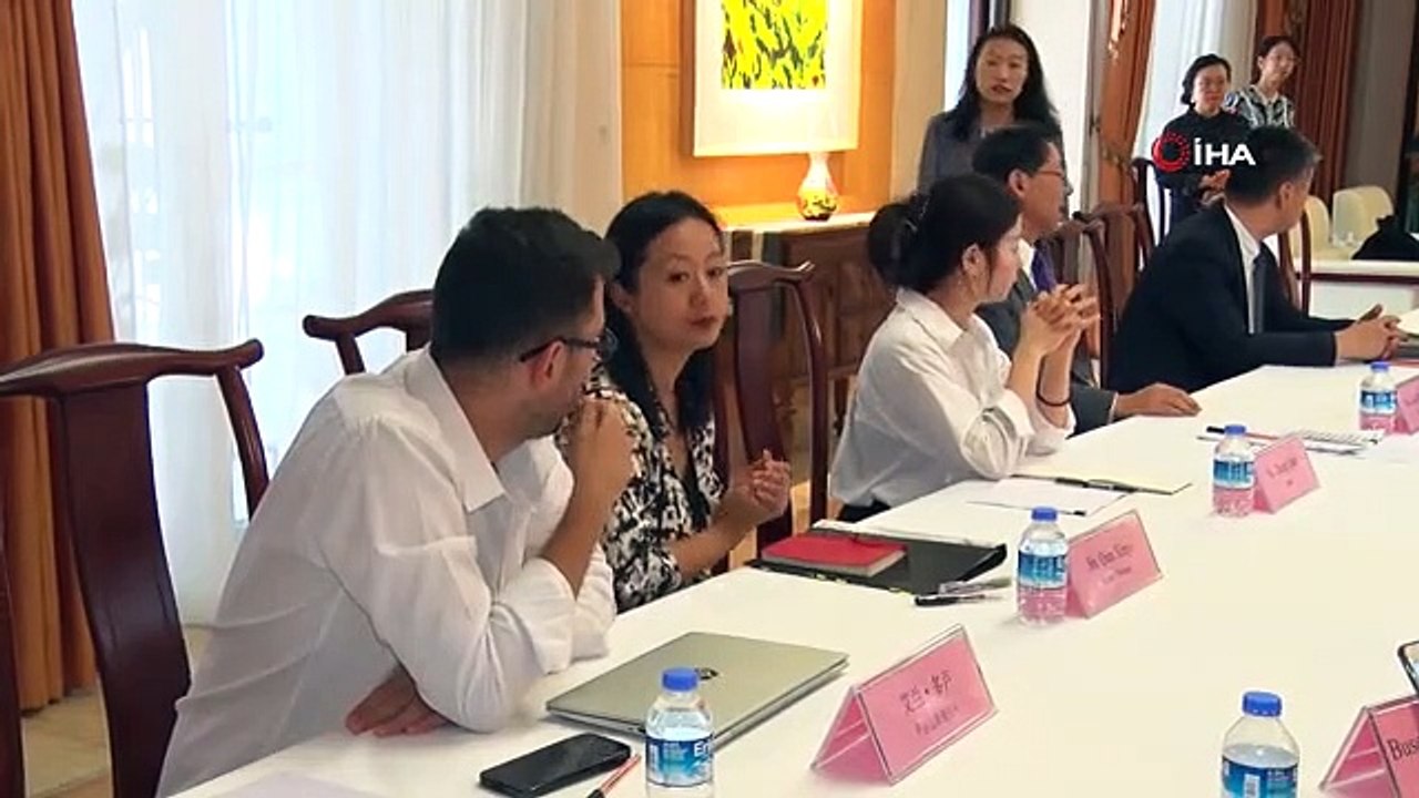 Çin Büyükelçisi Liu Shaobin, "Çin Ekonomisi ve Çin-Türkiye İlişkileri" konulu basın toplantısı düzenledi