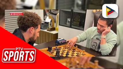 Thompson at Looney, bumisita sa tahanan ni Pacquiao