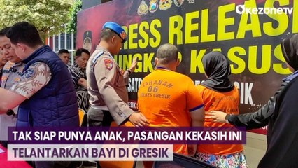 Tak Siap Punya Anak, Pasangan Kekasih Ini Telantarkan Bayi di Gresik