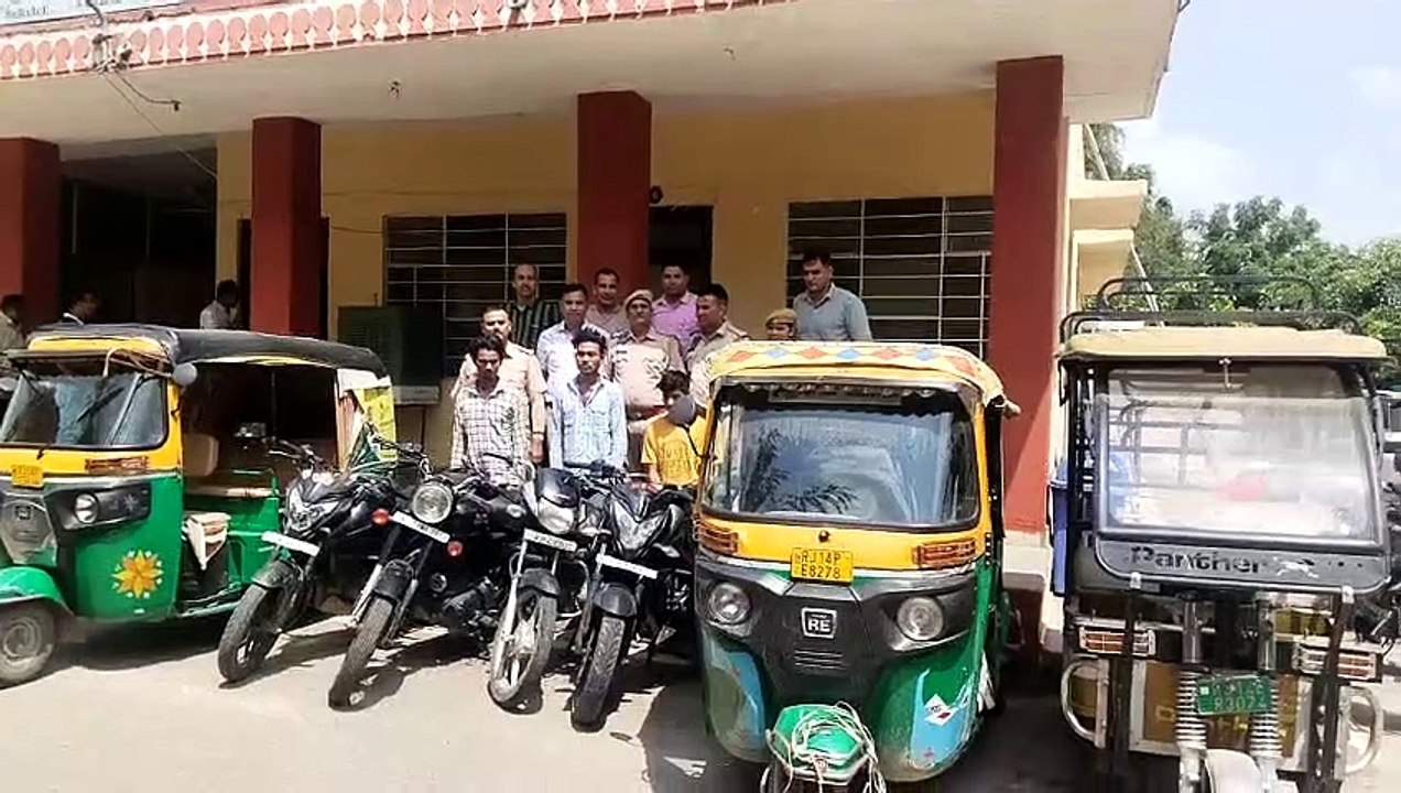 35 से ज्यादा कैमरे खंगाले, तीन वाहन चोर गिरफ्ता...