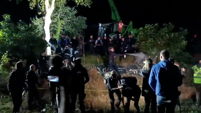 En grève de la faim après l’abattage de platanes situés sur le tracé de l’autoroute A69