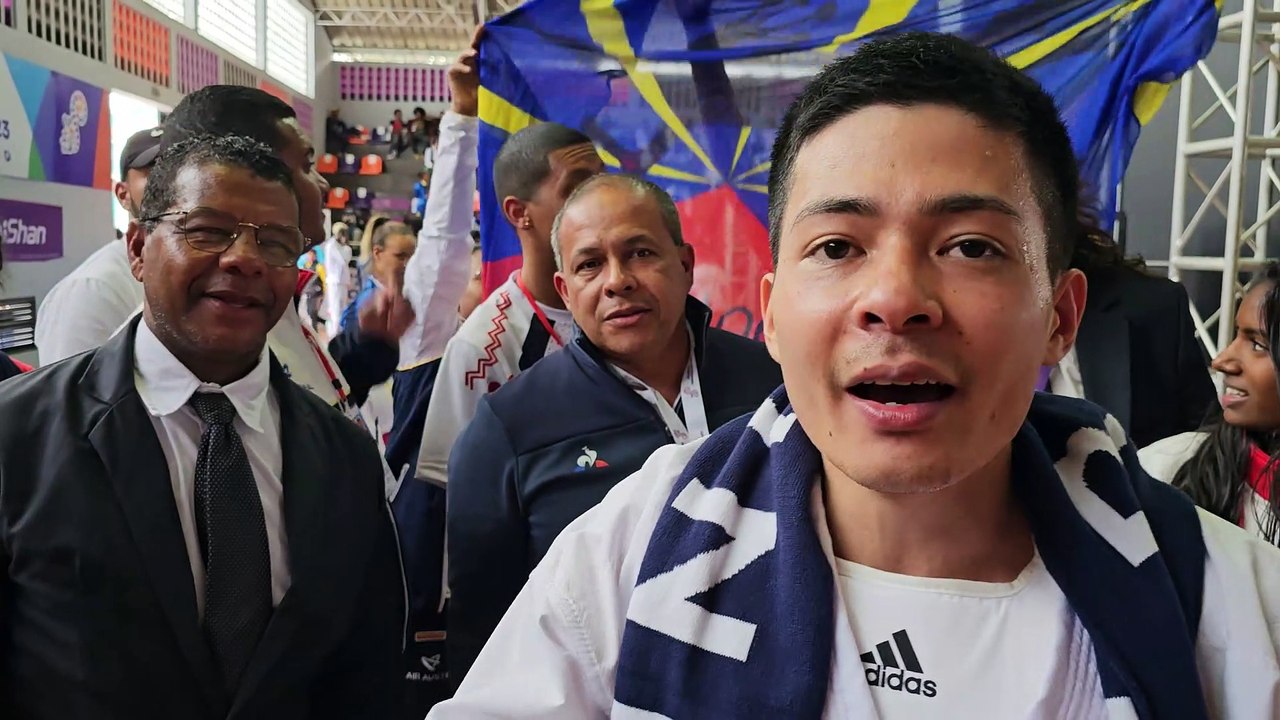 "Allez chinois, allez" : L'or pour Ludovic Vitry en karaté