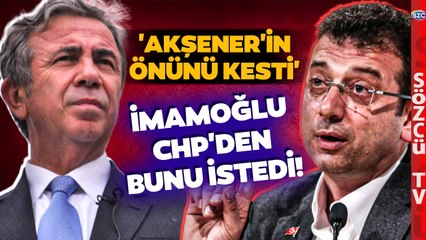 'Akşener'in Hamlesini Kesti' Mansur Yavaş'ın Adaylık Açıklamasındaki Detay!