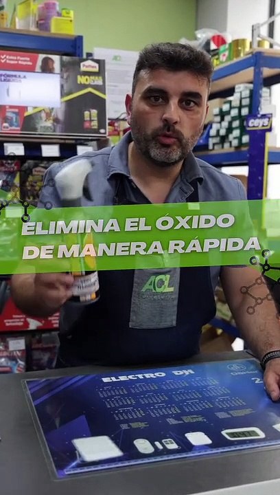 El producto para eliminar óxido de manera rápida que está asombra a ferreteros expertos