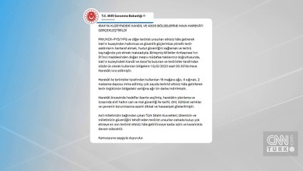 MSB duyurdu: Kandil ve Asos'a hava harekatı!