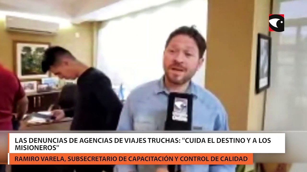 Las denuncias de agencias de viajes truchas Cuida el destino y a los misioneros