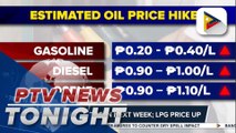 Oil price hike seen next week; LPG price up