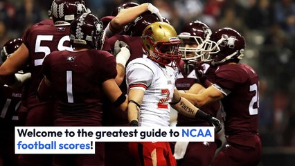 The Greatest Guide To Ncaa football scores
