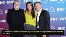 Laurent Ruquier fait sa rentrée sur BFMTV : l'animateur tout sourire à la conférence de presse avec Marc-Olivier Fogiel