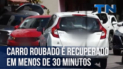 Carro roubado é recuperado em menos de 30 minutos na Grande Vitória