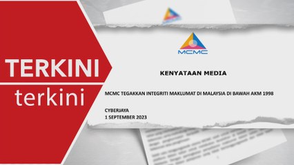 [TERKINI] Bertindak sekat maklumat mengelirukan, tidak tepat, fitnah