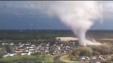 a tornado wipes out the city