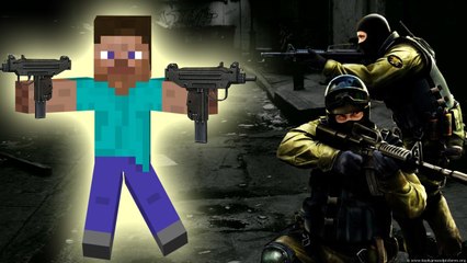 MineStrike (Counter Strike Ve MİNECRAFT Birleşmiş)