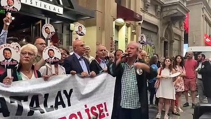 Avukatlardan Can Atalay protestosu: Meclis'e gönderene kadar mücadele edeceğiz