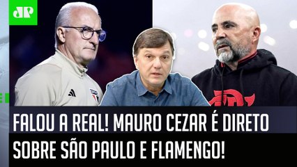 "O Sampaoli e o Dorival NÃO PODEM RECLAMAR de..." Mauro Cezar É DIRETO antes de Flamengo x São Paulo