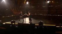 'GBA' Kirk & Rob doodle - Metallica (live)