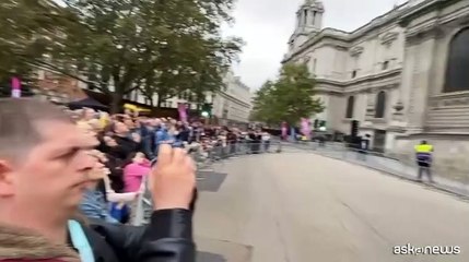A Londra la danza verticale sulla cattedrale di Saint Paul