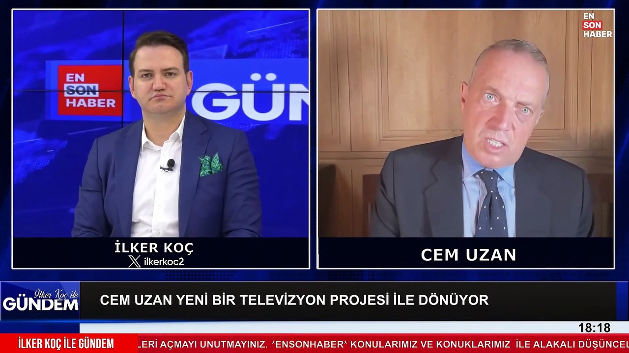 Cem Uzan, yeni yarışma programı After Party’nin detaylarını Ensonhaber'de anlattı