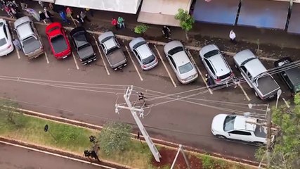 Helicóptero Falcão da PM presta suporte e localiza Vera Cruz carregado com drogas