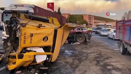 Une personne est décédée des suites de l'accident à Dilovasi, le chauffeur du camion a été arrêté