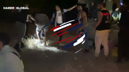 Marmaris’te kamyon kasasında 49 kaçak göçmen yakalandı