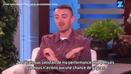 Sam Smith admet qu'il était ivre aux Oscars