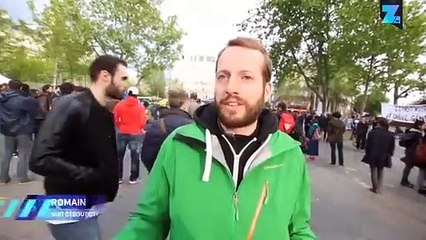 Violences et 'haine anti-flic' dos à dos dans la rue