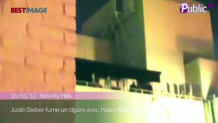 Exclu Vidéo : Justin Bieber fume le cigare avec Hailey Baldwin !