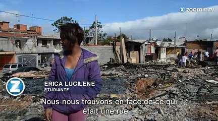 Brésil: des centaines de sinistrés après un incendie