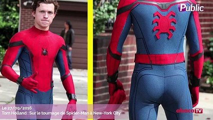 Tom Holland : En plein tournage le nouveau Spider-Man à la pression !