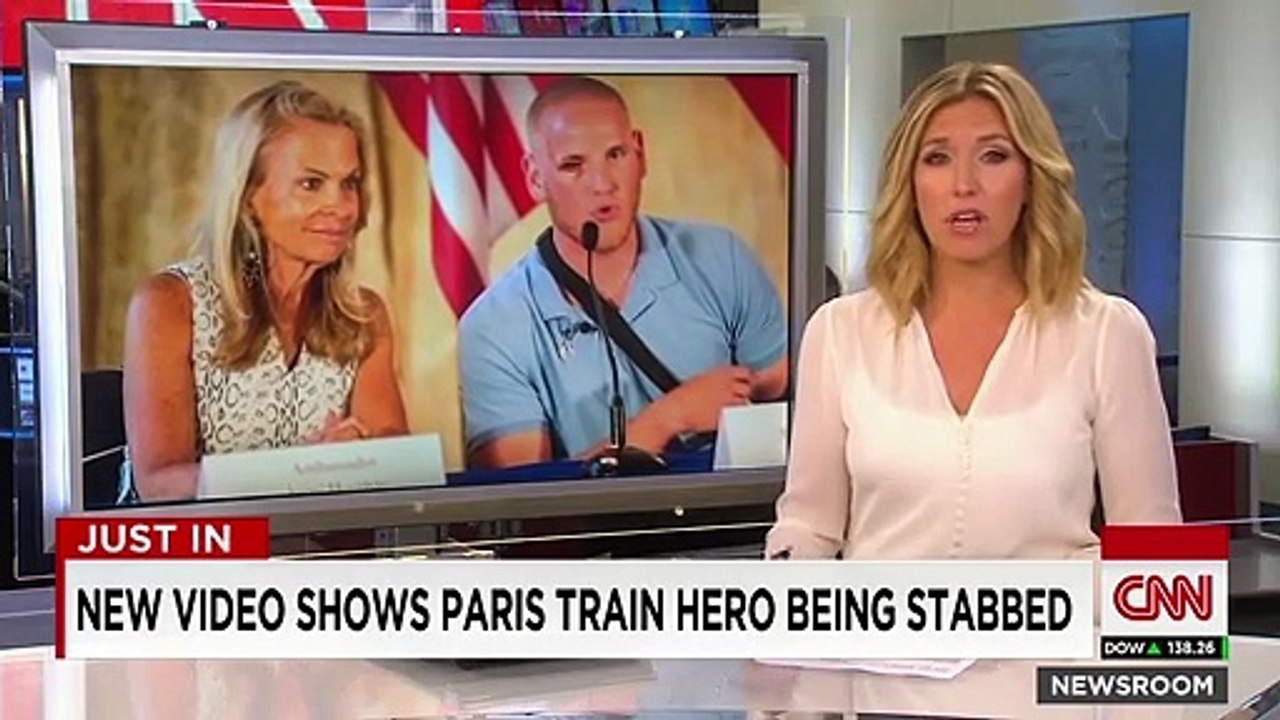 Le héros du Thalys poignardé au cours d'une bagarre