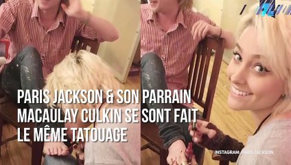 Macaulay Culkin et Paris Jackson ont le même tatouage
