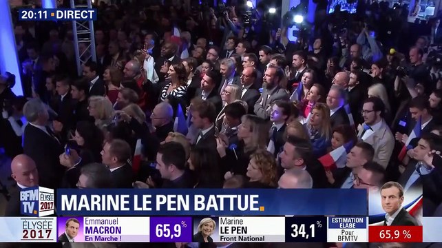 Marine Le Pen se félicite du résultat historique et massif pour le Front national