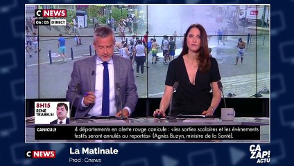 Un homme arrêté nu sur son scooter !