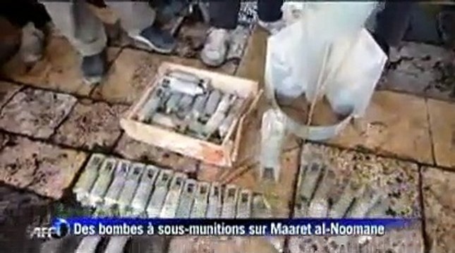 L'armée largue des bombes à sous-munitions, Brahimi à Damas