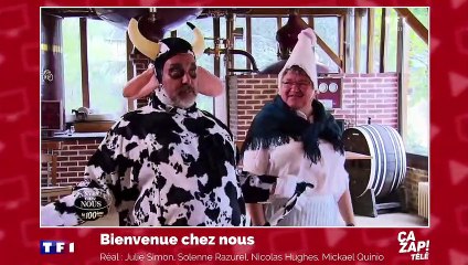 Fou rire à cause d'un blague potache sur le plateau de C à Vous